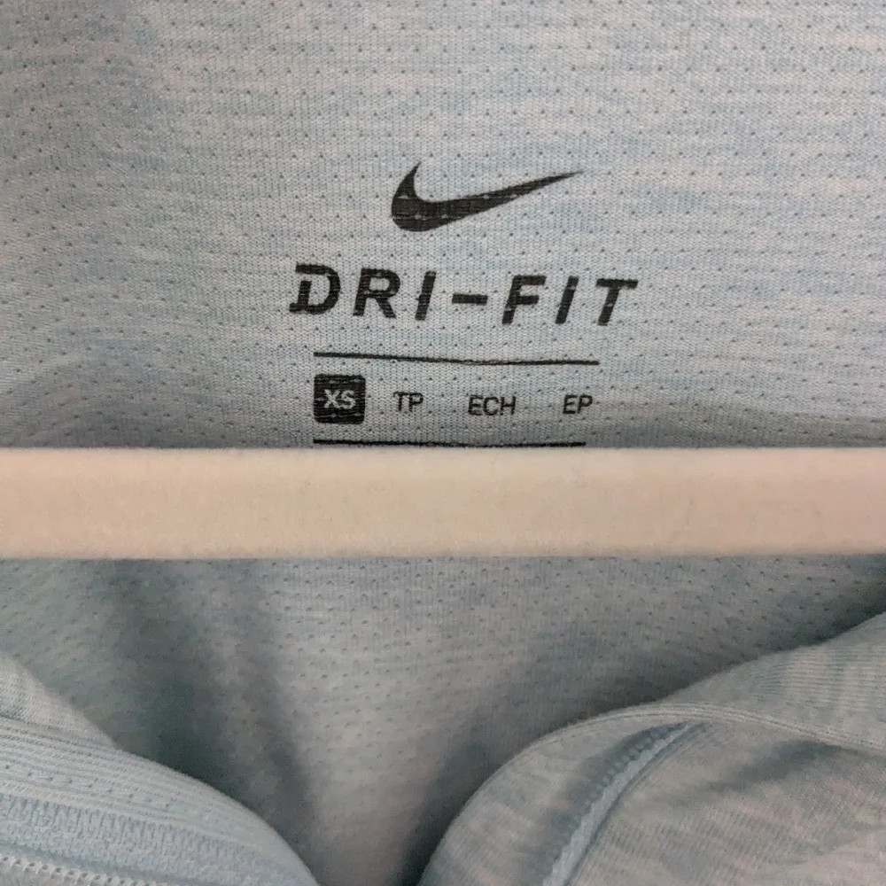 Nike Dri-FIT 1/2 Zip Running Pullover – Light Blue